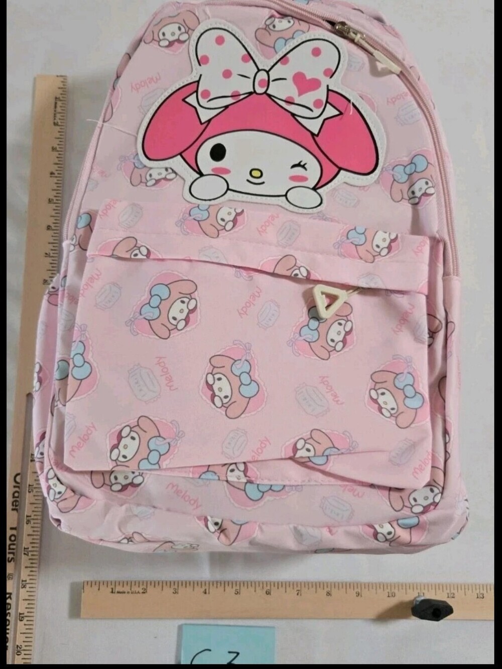 My Melody Pink Kids Backpack by Sanrio